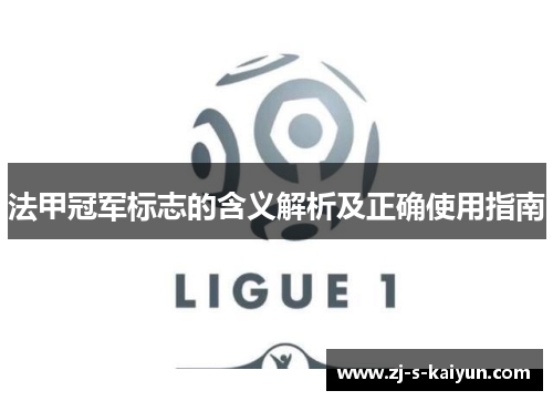 法甲冠军标志的含义解析及正确使用指南